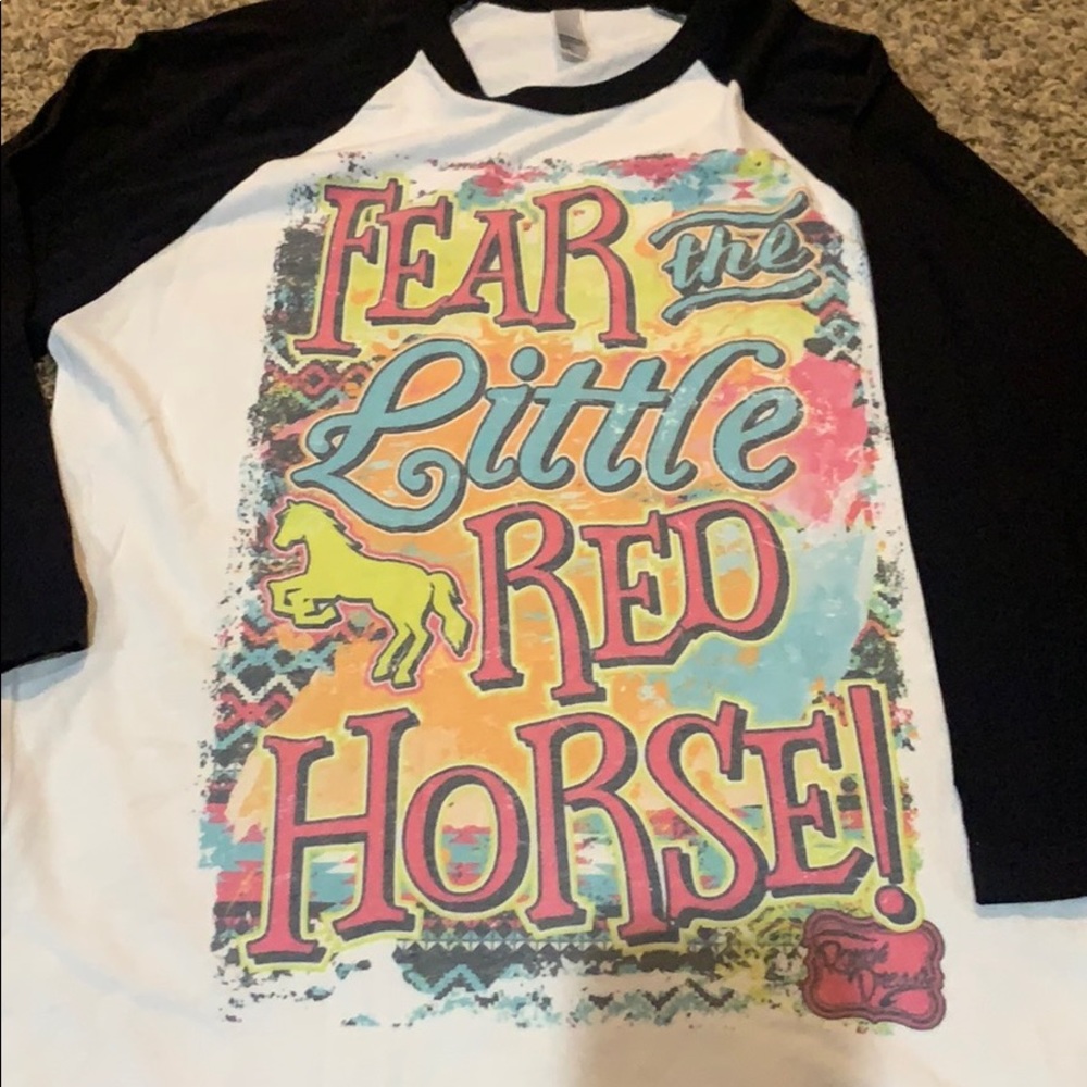 Fear the little red horse shirt